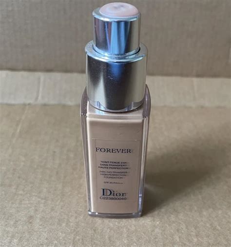 dior forever teint 24h sans transfert haute perfection|fond Dior forever sans transfert.